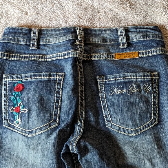 Cowgirl Tuff Co Women's Embroidered Bootcut Jeans - Picture 8 of 9